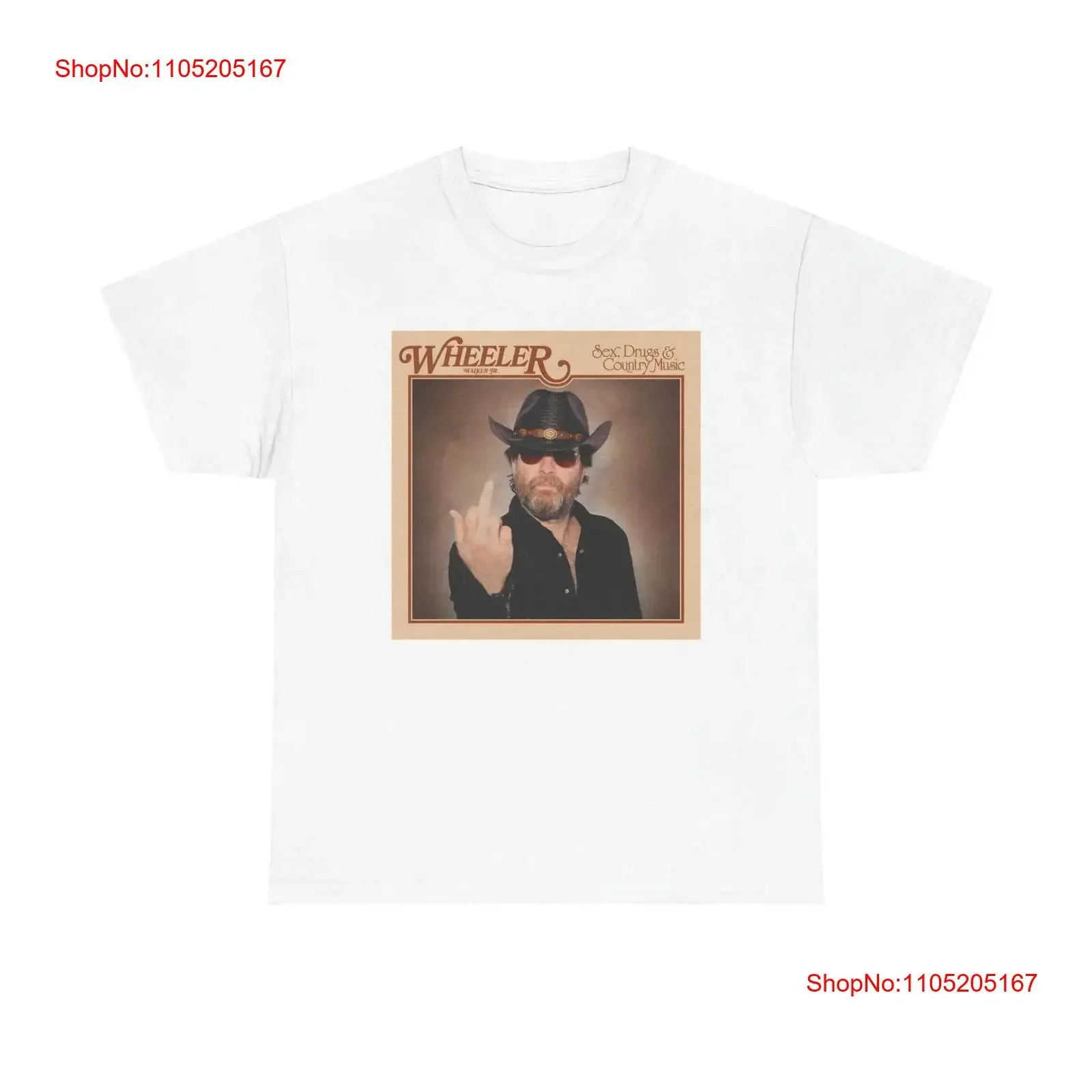 Wheeler Walker Jr T Shirt S 5XL Heavy Cotton vintage Washed streetwear graphic Stylish Casual Unisex homme Breathable