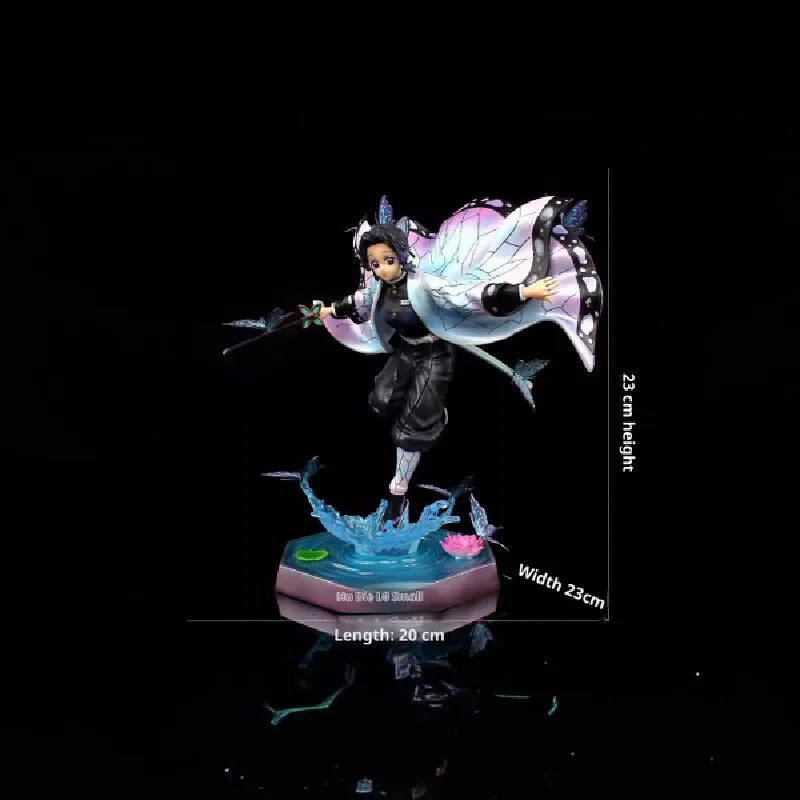 Demon Slayer-insecto Hashira Kochou Shinobu, serie de resonancia de nueve Hashira, productos de Anime, estatua Gk, modelo de adorno de figura de acción