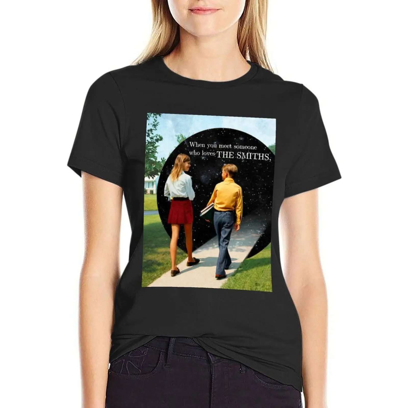 

The Smiths Portal to Another Dimension Print T-Shirt Aesthetic clothing animal prinfor Summer Women's clothing