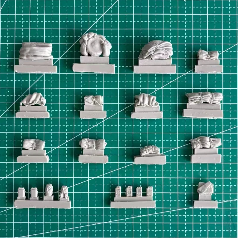 Kit assemblato modello in resina pressofusa in scala 1/72 SD.Kfz 233 Set di accessori Stummel (senza serbatoio) smontato e non verniciato