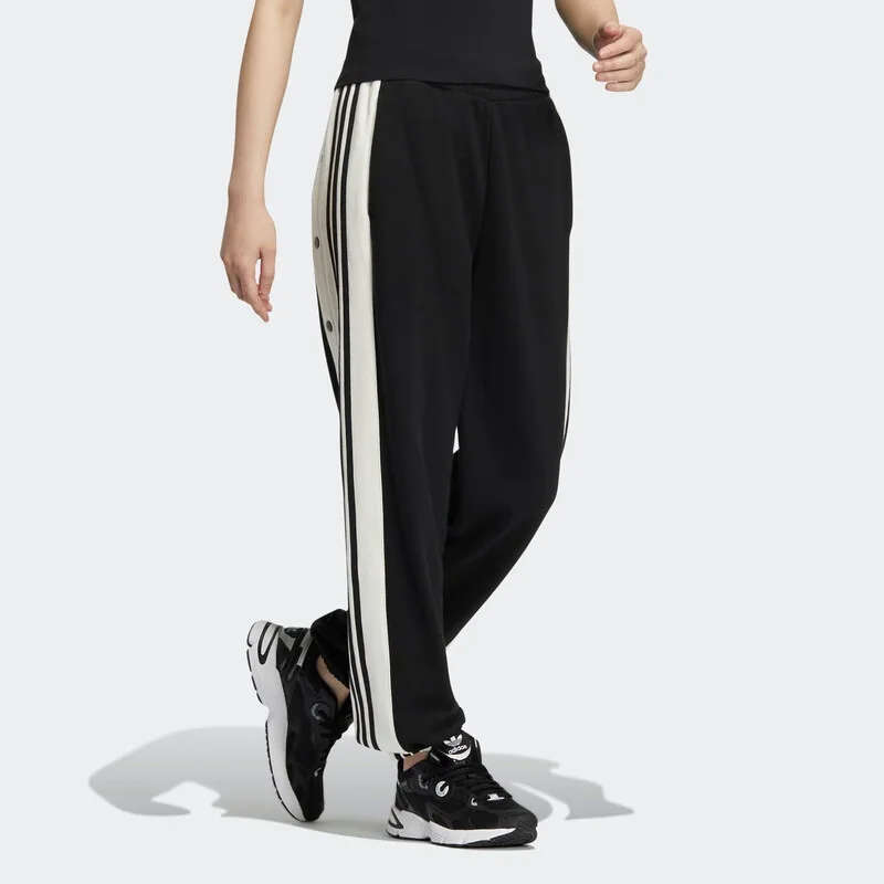 Adidas Authentic Three Leaves Women's Button-Down Breathable Sports Loose Pants IC8129