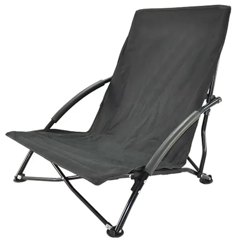 for Lightweight Comfortable Portable Oxford Outdoor Camping Low Sling Beach Chair Fishing Dining Picnic Festival Bedroom