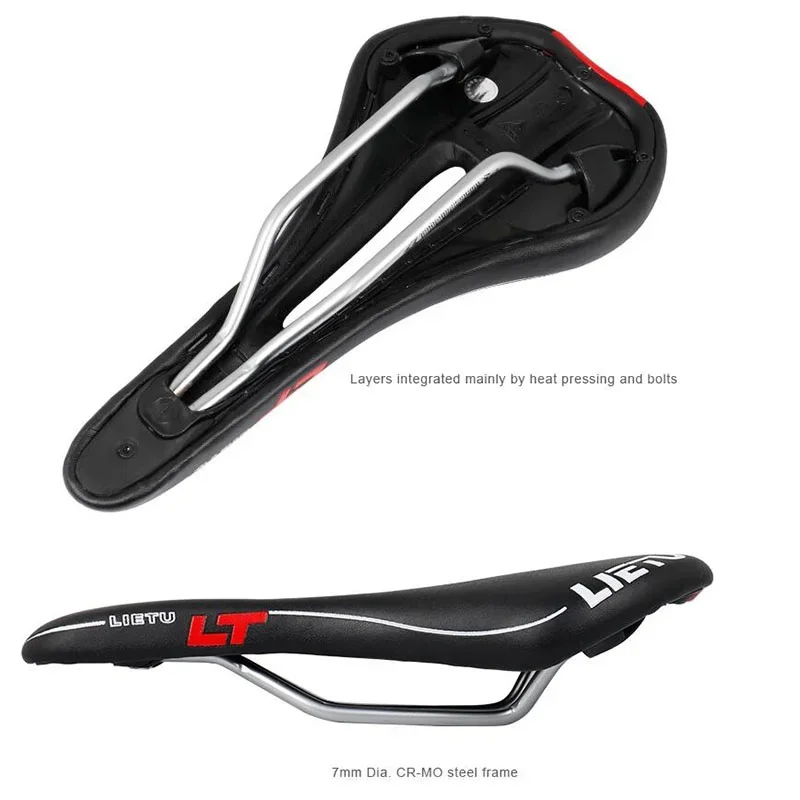 Bicycle Saddle MTB Mountain Bike Bicycle Cycling Silicone Skidproof Saddle Seat Silica Gel Cushion Seat Soft Saddle