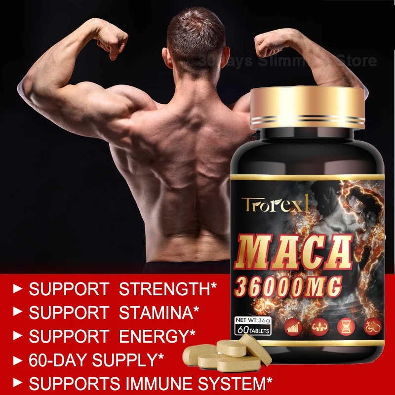 Male Health – Maca Vegetarian Capsules