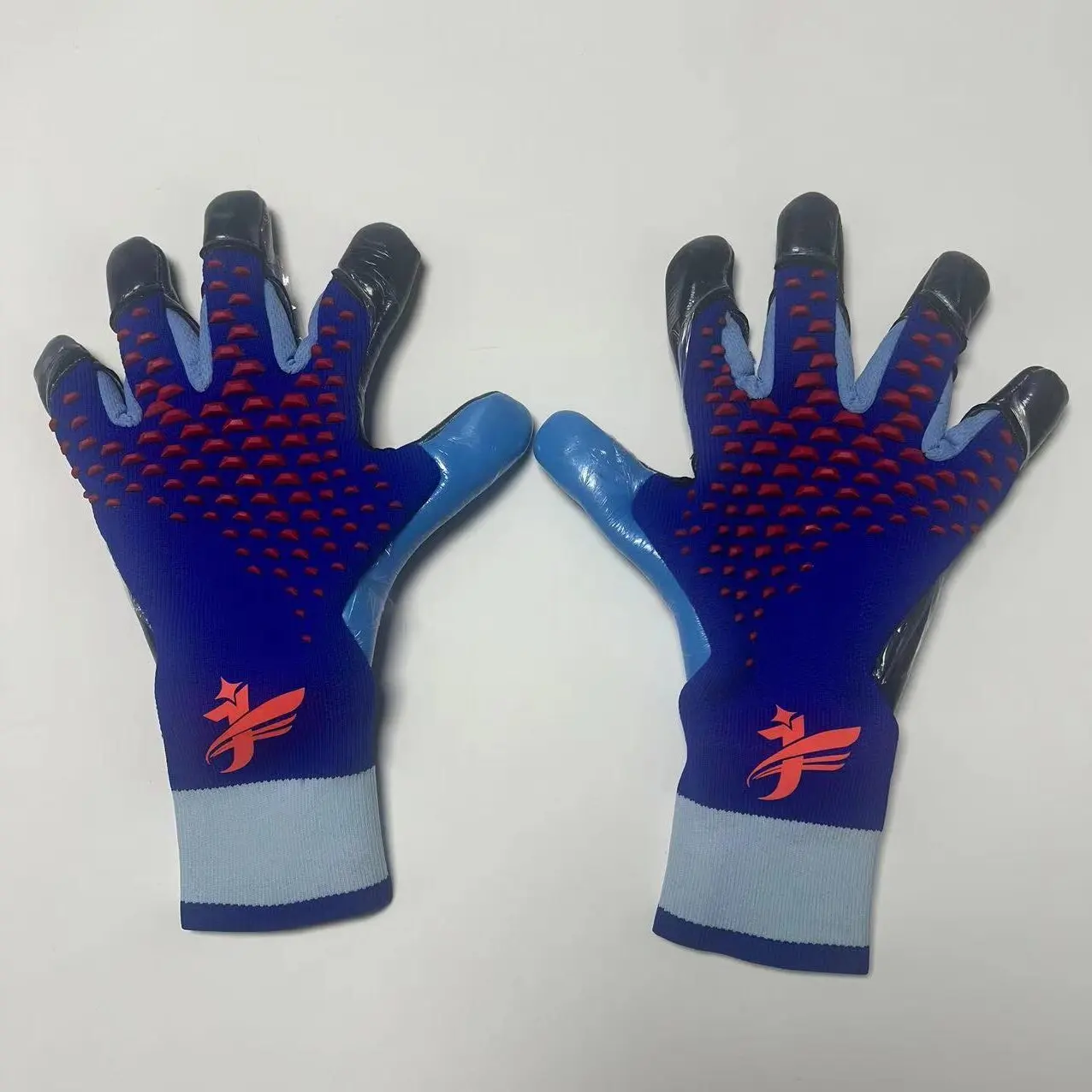 Professional Goalkeeper Gloves Adults Football Latex Thickened Protection Goalkeeper Soccer Sports Football Goalie Gloves