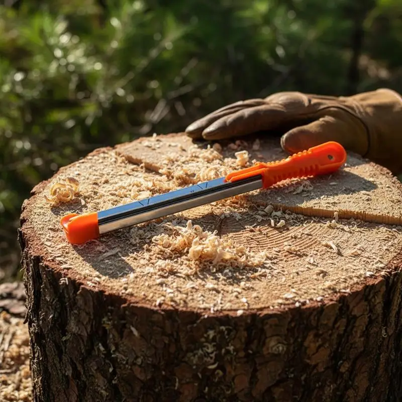 1Pcs 4.0mm 4.5mm 4.8mm 5.0mm 5.5mm DIY Hand Tools Chainsaw Sharpener Saw Chain Files With Handle And Holder
