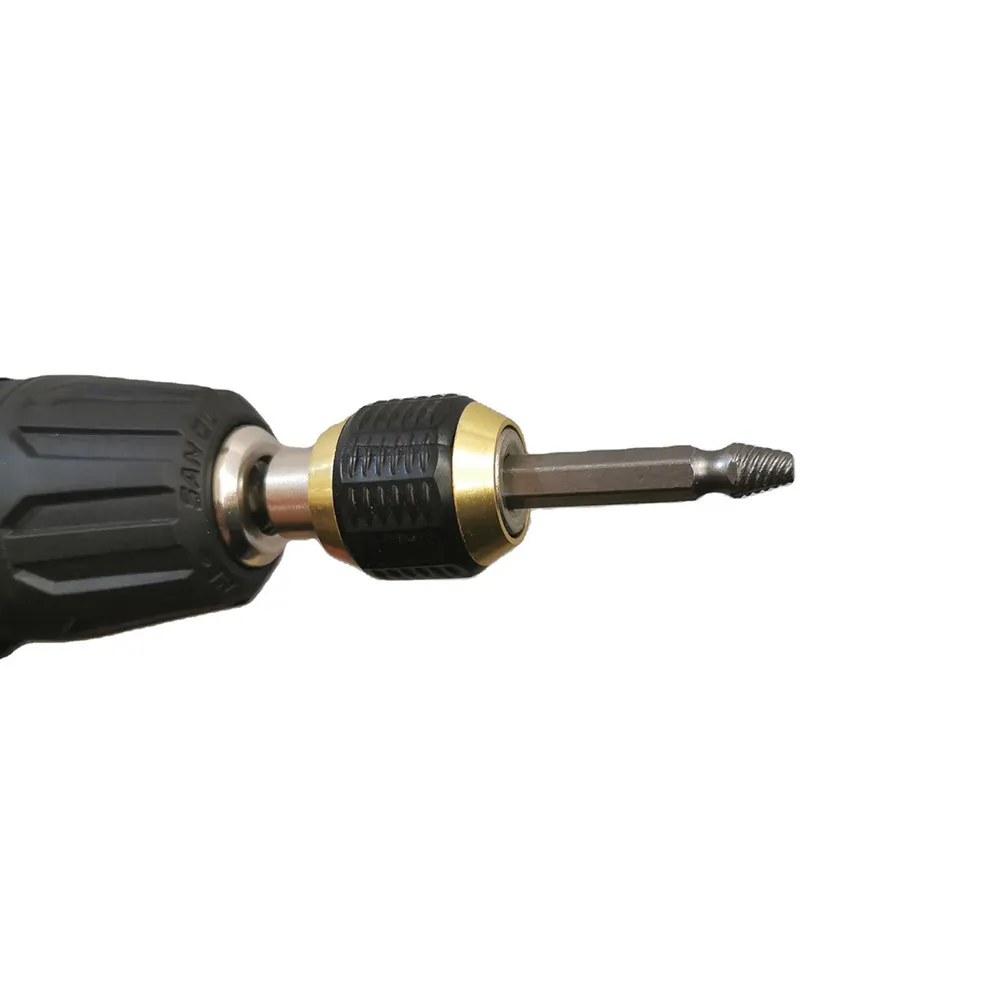 

Универсальный быстрозажимной патрон для дрели 60 мм из нержавеющей стали со встроенной стабилизирующей блокировкой и противоскользящим захватом для электроинструментов