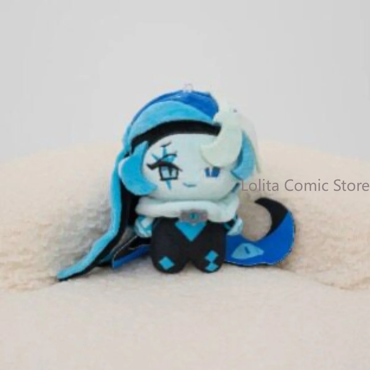 Anime Genuine in Stock Cookie Run: Kingdom Shadow Milk Cookie Kawaii Plush Doll Stuffed Toy Keychain Pendant Birthday Gift Xmas