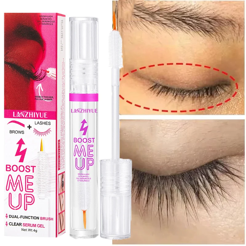 Siero per la crescita rapida delle ciglia, potenziatore naturale delle ciglia più lungo, più spesso, arricciatura delle ciglia, trattamento delle sopracciglia, trucco, prodotti per la cura degli occhi