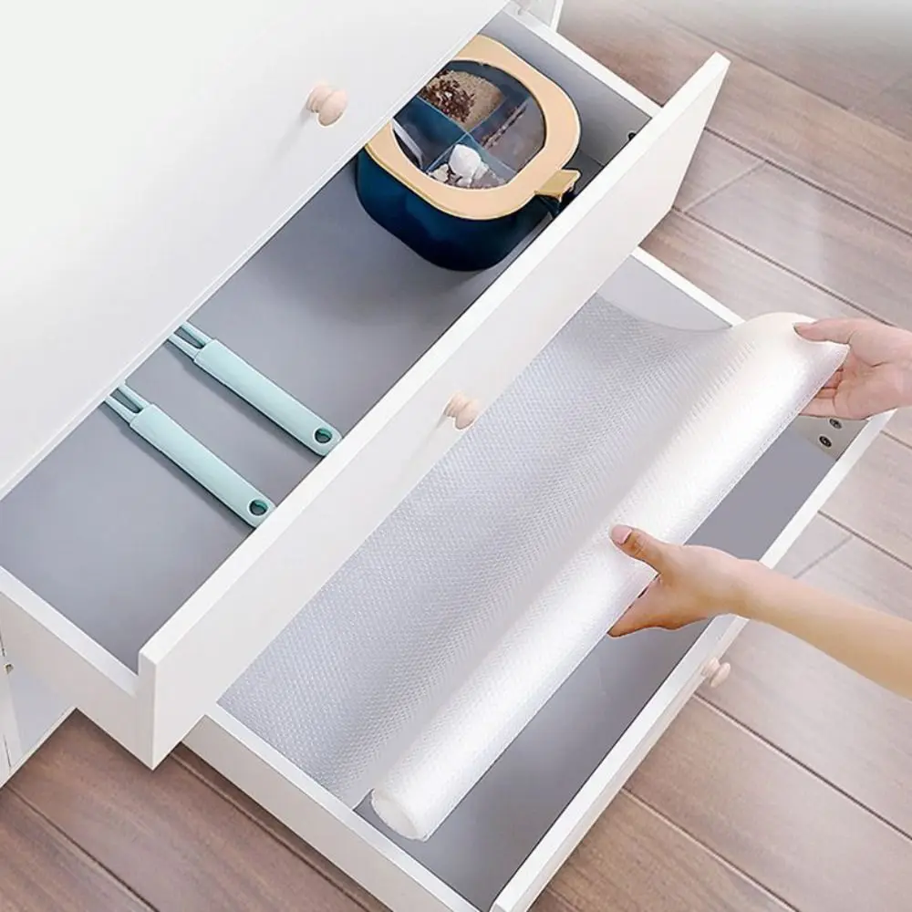 

Многоразовые противоскользящие вкладыши для ящиков из ЭВА, водонепроницаемые, влагостойкие, вкладыши для кухонной полки, пыленепроницаемый коврик для стола, холодильник