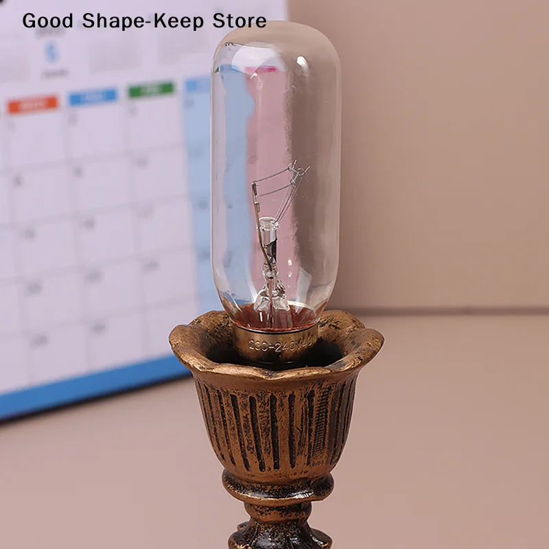 daily1Pc Range Hood Light Bulb E14 LED Light T25 220V 40W Cooker Hood Filament Lamp Extractor Fan Bulb Lighting Indicator Bulb
