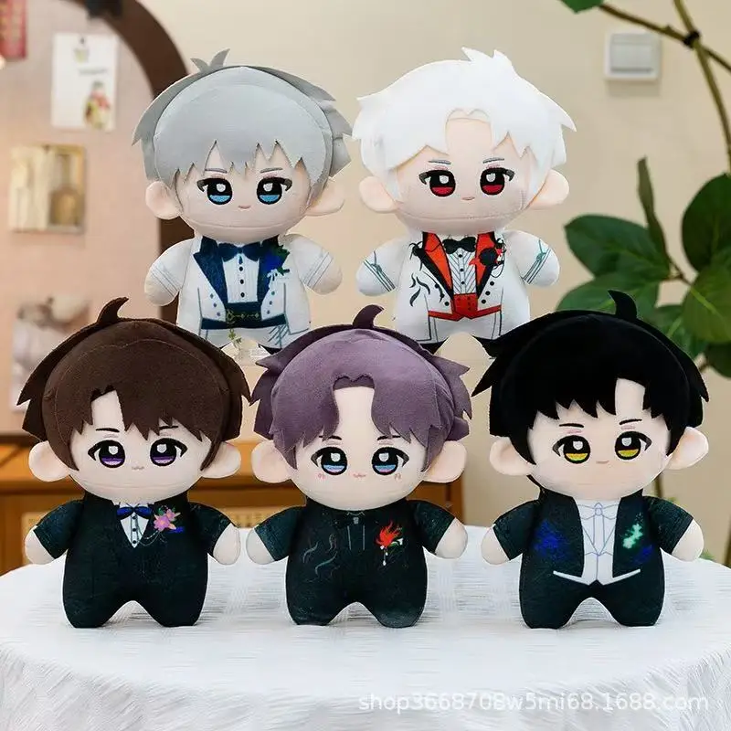 2026 Hot Flower Series Love & Deepspace Plush Doll Cute Cartoon Desk Ornaments Fans Birthday Christmas Gift Kawaii Doll