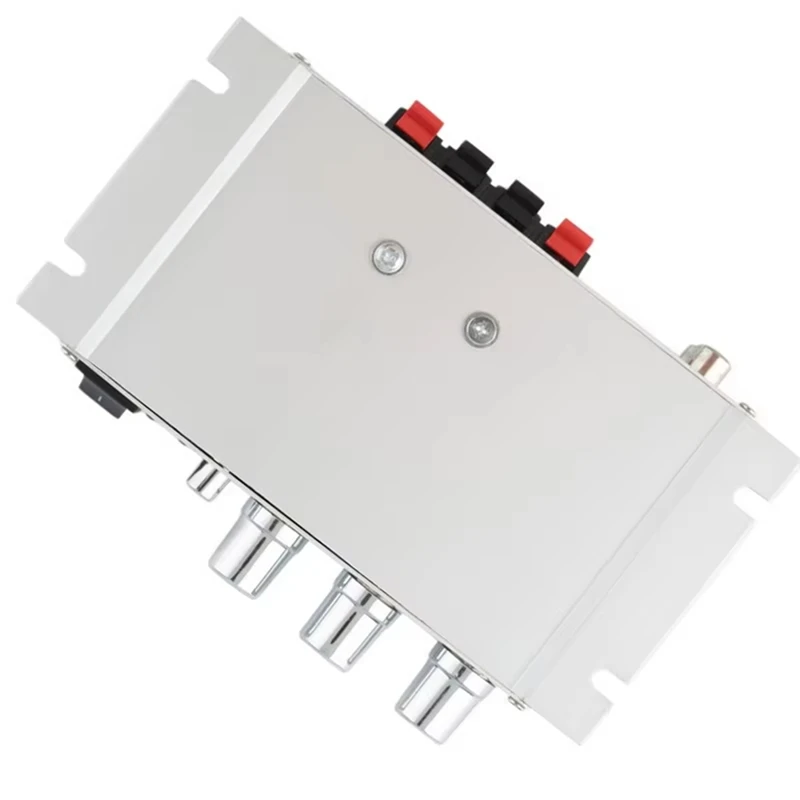 40W 12V Mini Hi-Fi Stereo Amplifier Amp - Supports FM Radio & MP3, Suitable for Car, Motorcycle, Boat, Home-A74P
