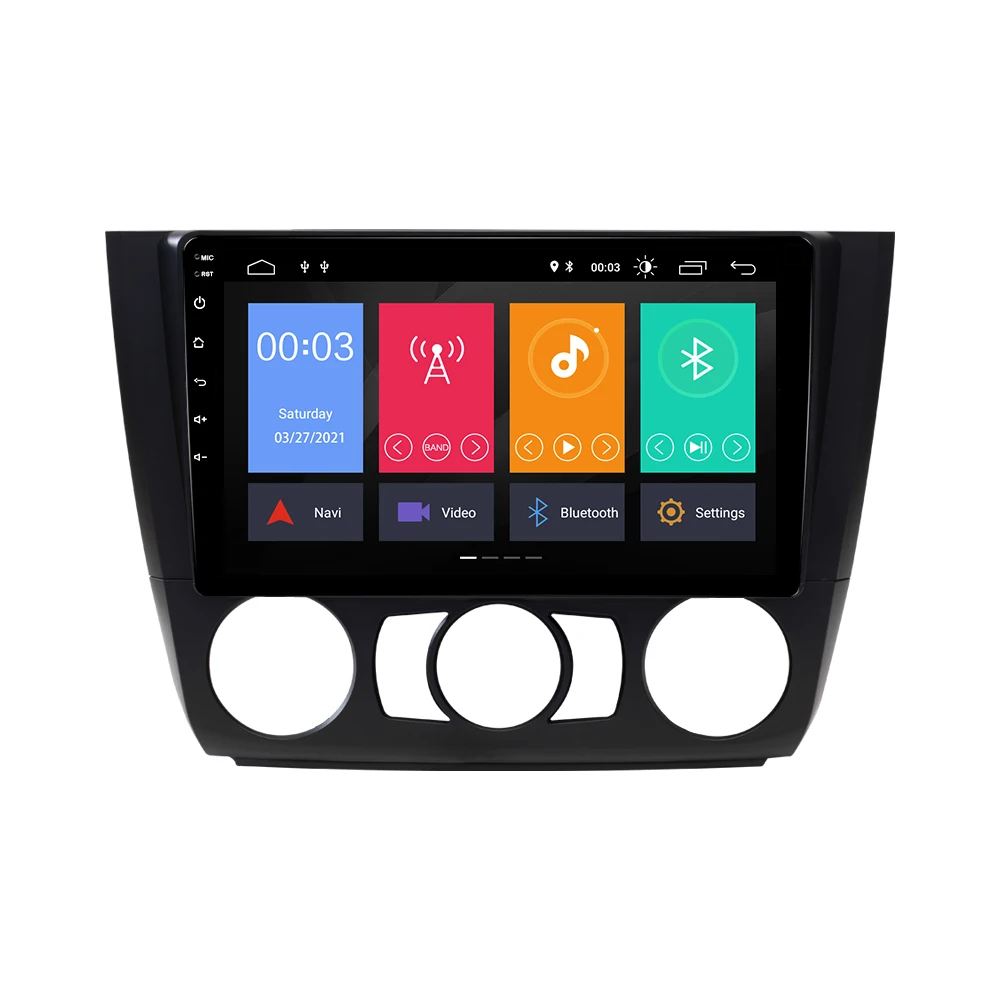 AI Voice Draadloze Carplay 8 + 128GB Autoradio Multimedia Voor BMW 1-Serie E88 E82 E81 E87 2004-2011 Android Navigatie GPS 4G Wifi - afbeelding 2