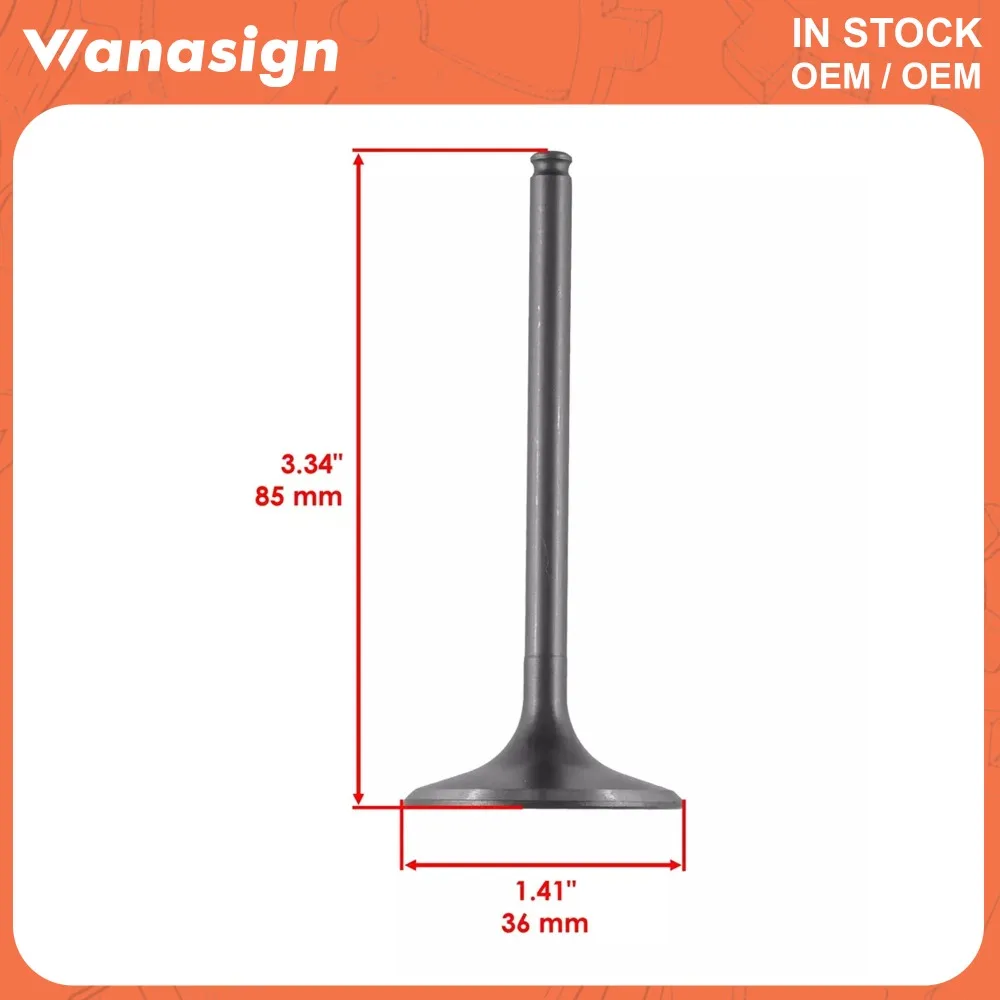 Motorcycle Engine Parts High Performance Intake & Exhaust Valve For Honda CRF450R CRF 450R 2007 2008 14711-MEB-670 14721-MEN-A00