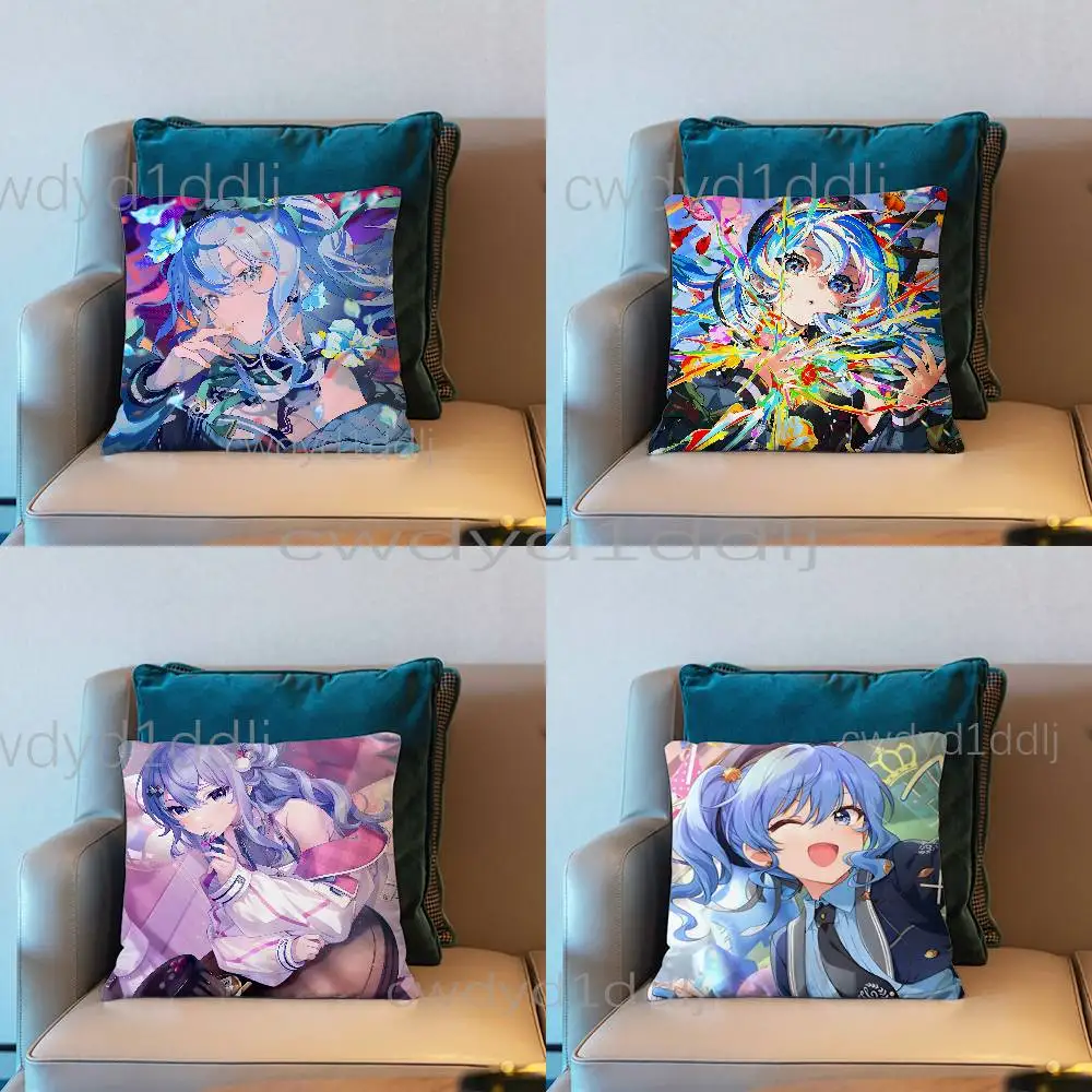 

Singer H-hoshimachis Suisei Cushion Cover Pillow Cover Decor Pillowcase Printed Cushion Case For Couch