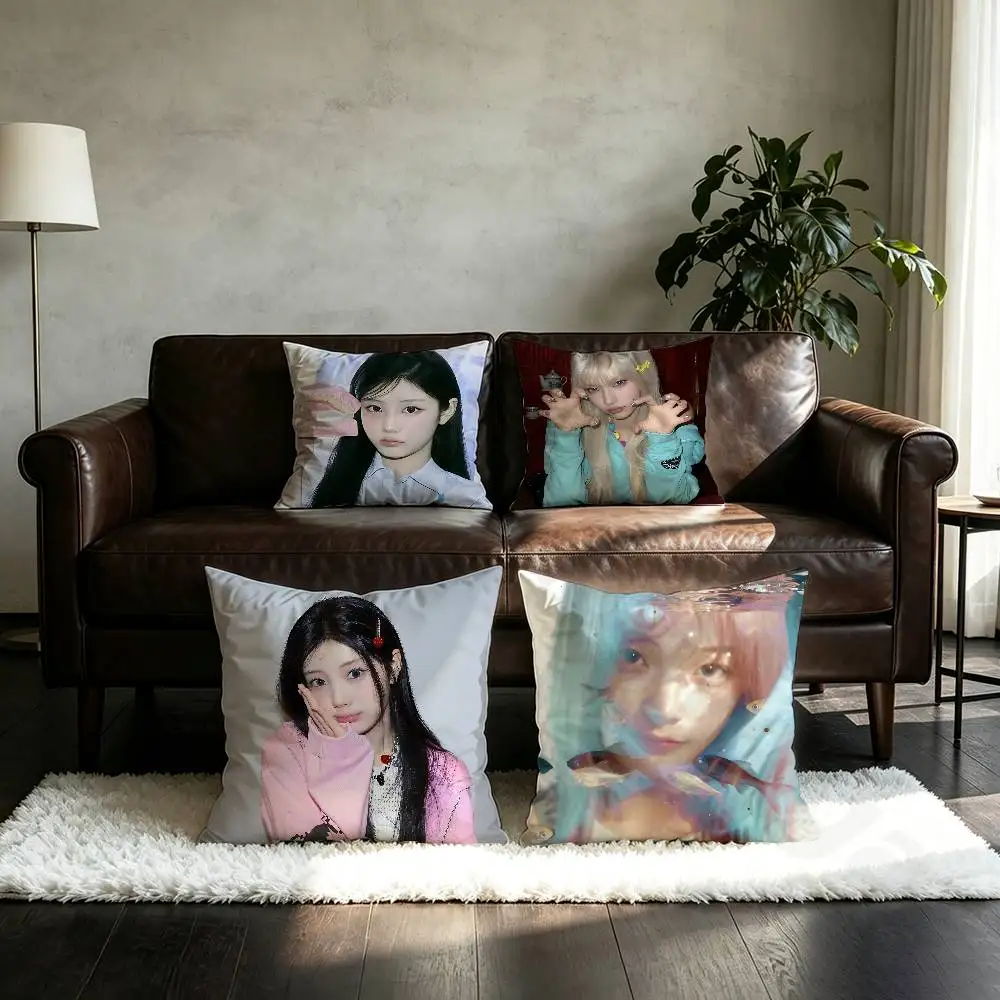 I-Illit ICONIC BY MISTAKE pillow cover living room sofa cushion cover bedroom room bed pillow cover home decoration