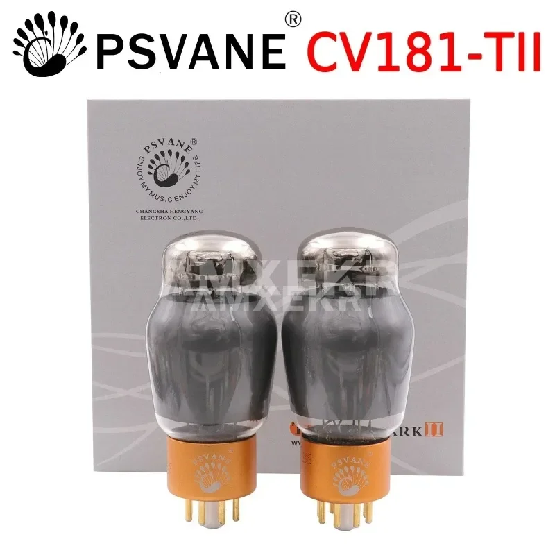 

PSVANE Tube CV181-TII Classic Edition Replace 6N8P 6SN7GT Factory Matching Pair for Vacuum Tube Amplifier HIFI Amplifier Audio