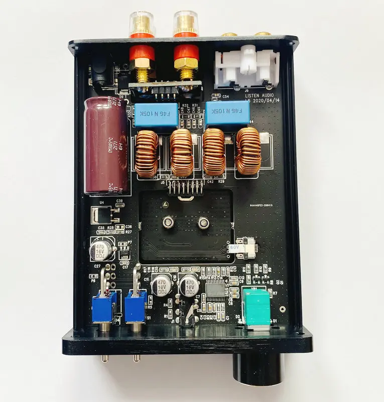 L5 hifi لتقوم بها بنفسك المنزلية 100 واط + 100 wستيريو النقي pst مكبر كهربائي رقمي TDA7498E رقاقة