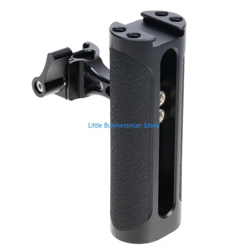 Mini-Seitengriff für 1/4-Zoll-20-Gewindeloch-Kamerakäfiggriff, leicht, tragbar, für DSLR mit Kaltschuhausrüstung M76A – Detail 10