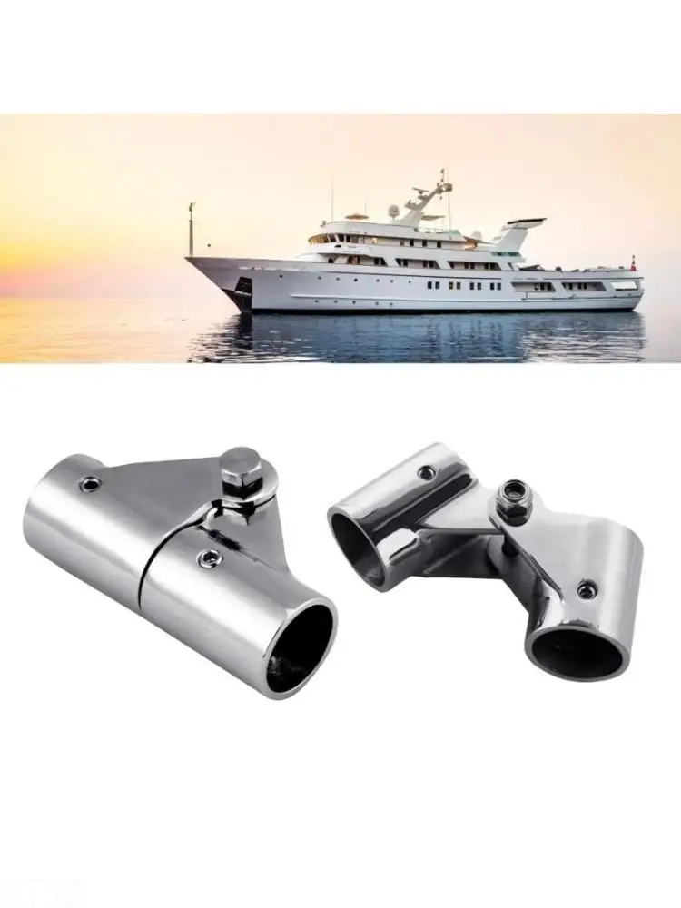 G7NA Foldable Stainless Steel Rotating Coupling Connector for Canopy Hardware Yacht Sunshades Support Boat Building Hardware