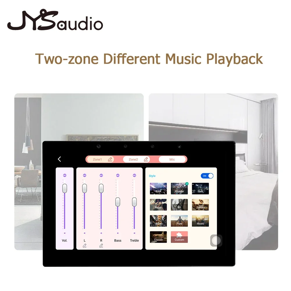 Novo painel de controle amplificador para casa inteligente tuya max 10.1 polegadas tela sensível ao toque bluetooth zigbee gateway compatível com intercomunicador de construção