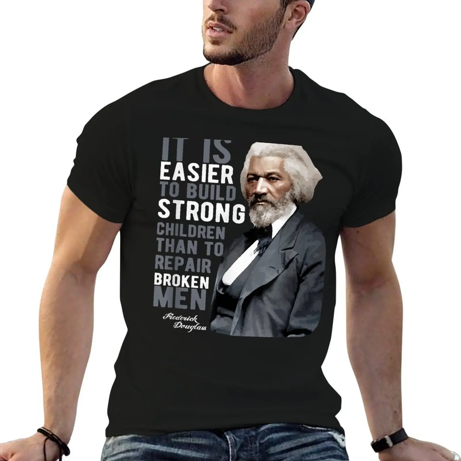 

Frederick Douglass T-Shirt anime t shirts oversize t shirt man cotton t shirt personalised T-shirt