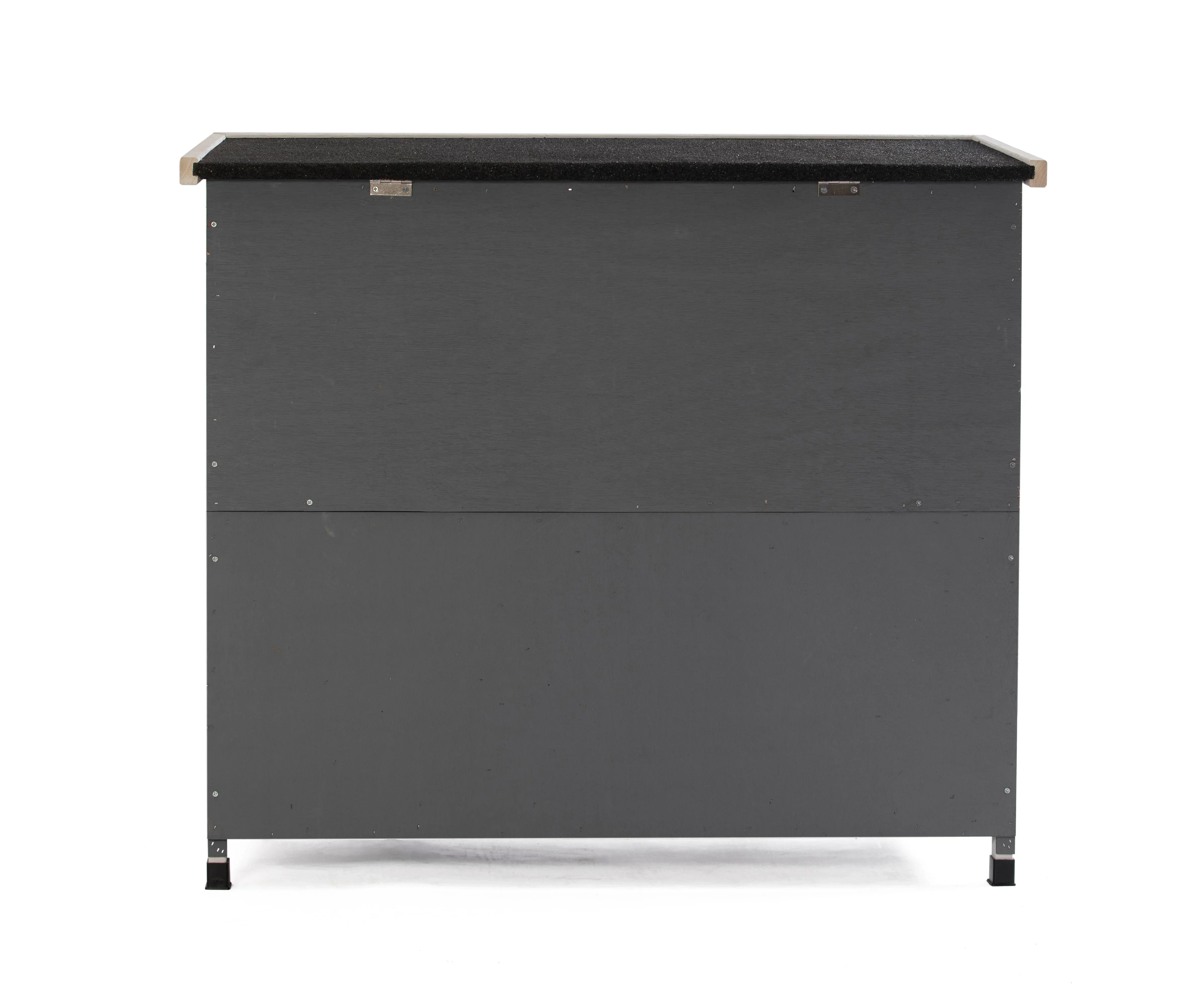 قفص أرنب مزدوج مع سلم متسلق وصينية للحيوانات الصغيرة