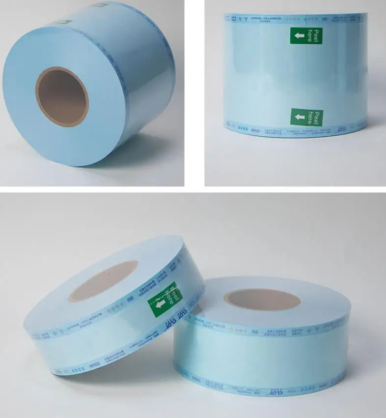 1 Roll Dental Autoclave Premium Sterilization Self-Sealing Pouch Bag 50-75Mm X 200M
