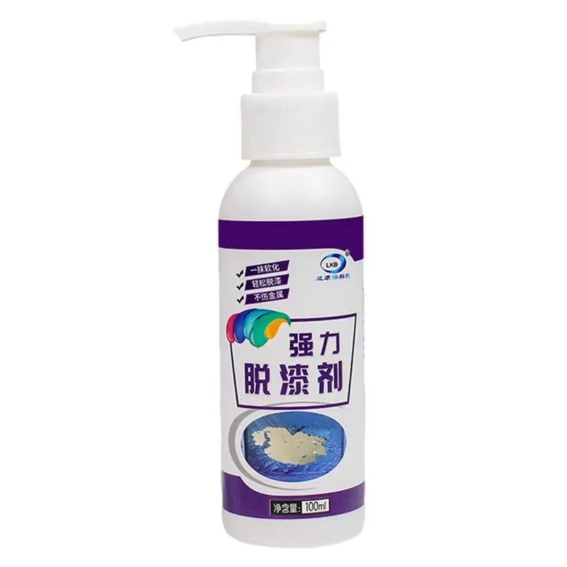 

Paint Removal Agent 100ml Fast Acting And Universal Paint Penetrating Agent Household Painting Supplies For Metal Glass Tiles