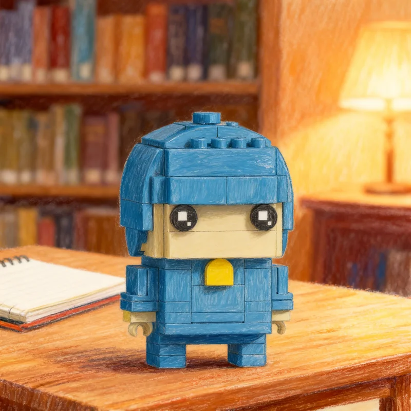 

Набор строительных блоков MOC Pocoyo Brickheadz, 122 детали, креативный подарок для самостоятельной сборки, декор для дома и офиса, премиум-класс, для взрослых и детей
