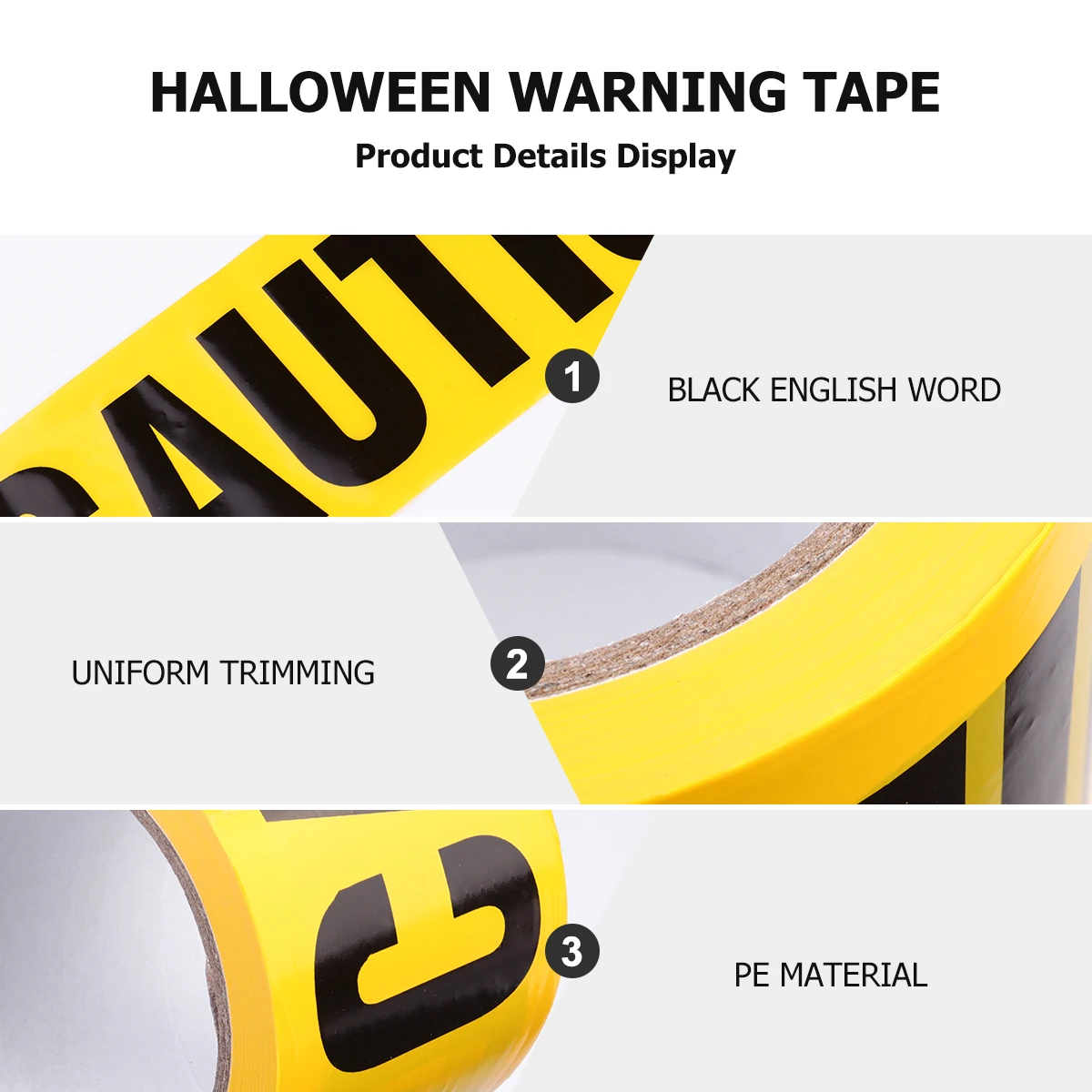 

Украшение вечеринки, сценка преступления, предупреждение, декор стен для жутких вечеринок с привидениями, товары для Хэллоуина, декор, предупреждающая лента на Хэллоуин