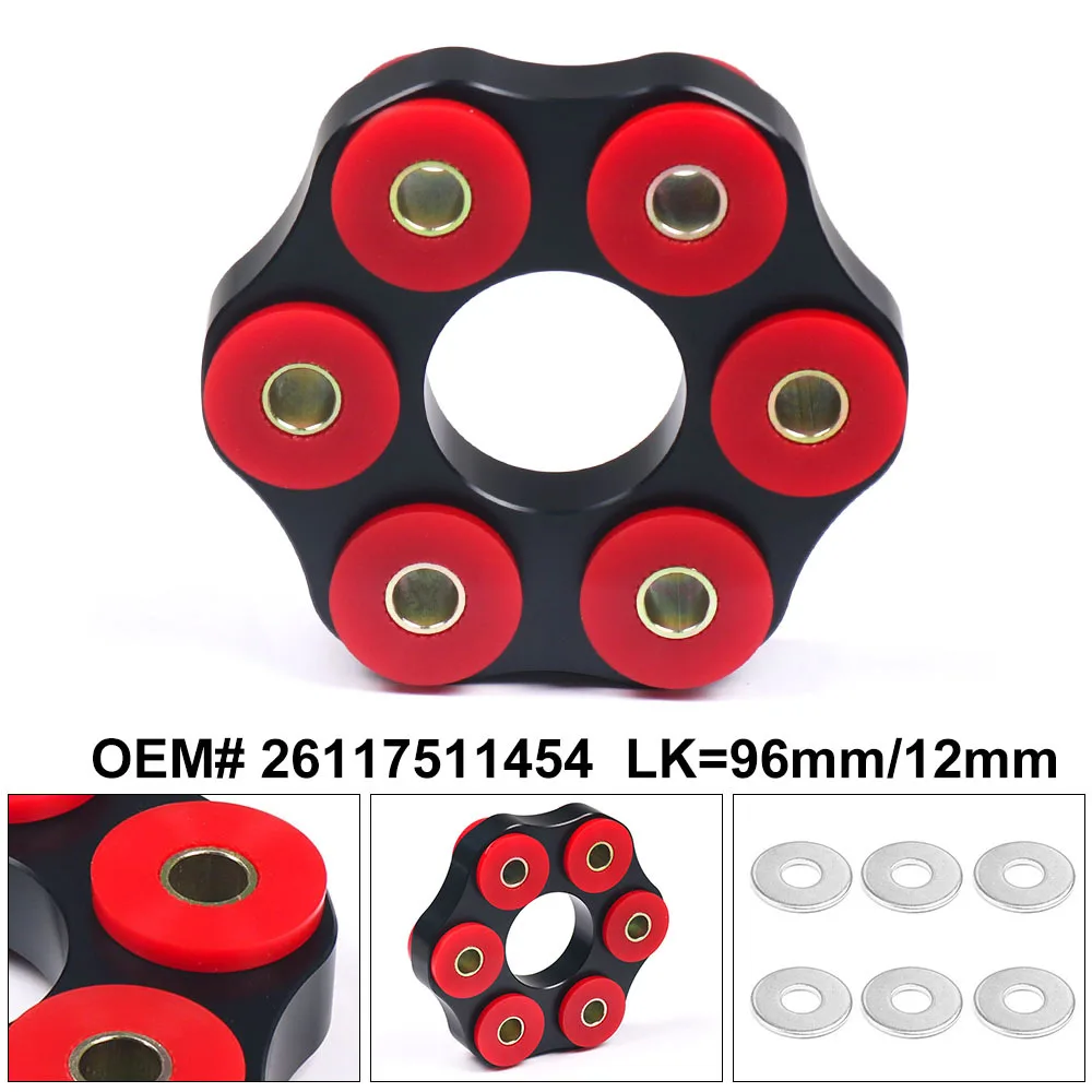 Polyurethane Flex Disc Drive Shaft Fits For BMW E30 E36 E46 M3 flex disc 26117511454 LK=96mm/12mm TT102278