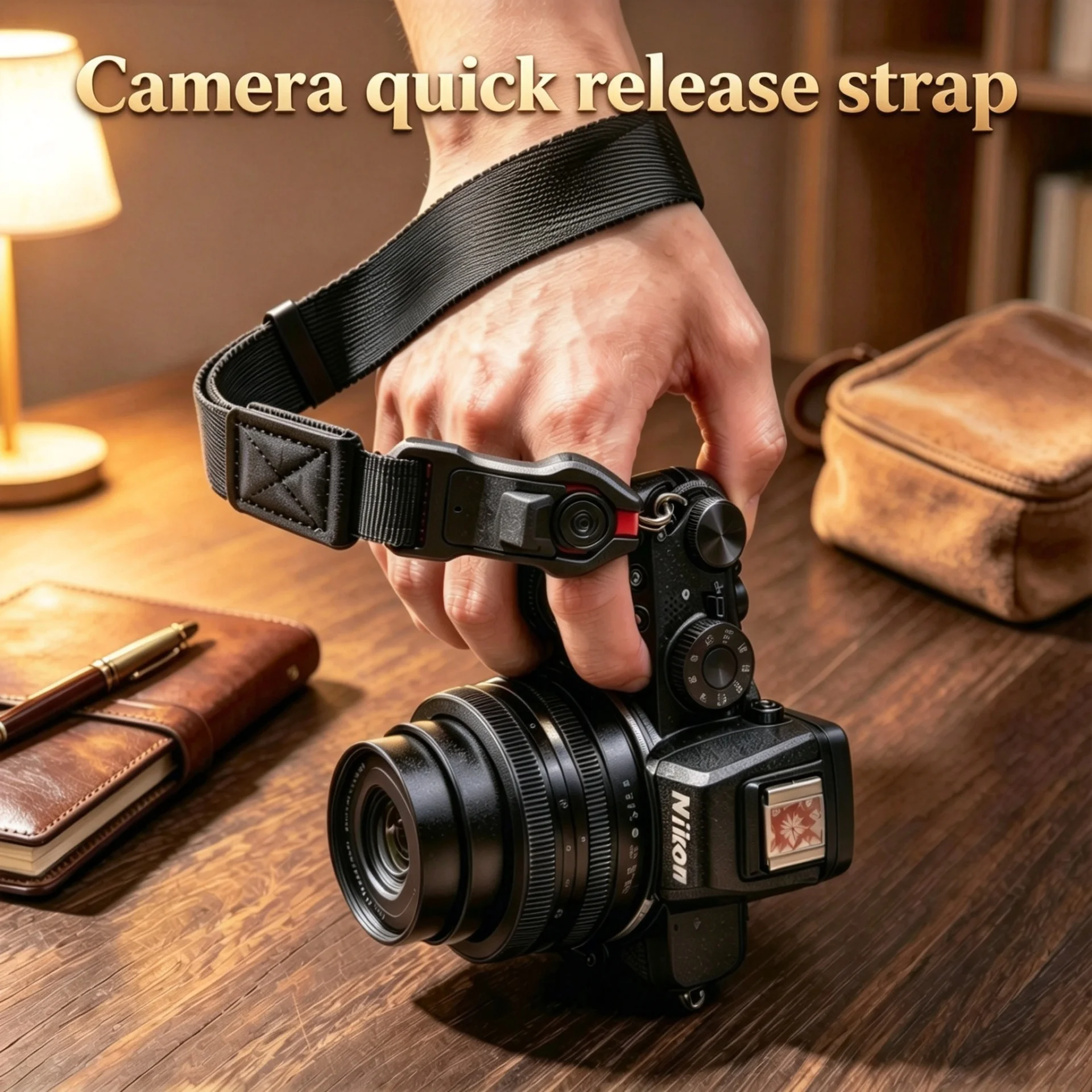 PD Magnetic Camera Wrist Strap Quick Release Wristband for Sony Canon Fuji Panasonic Leica XT30 III XM5 Accessory Mirrorless Pro