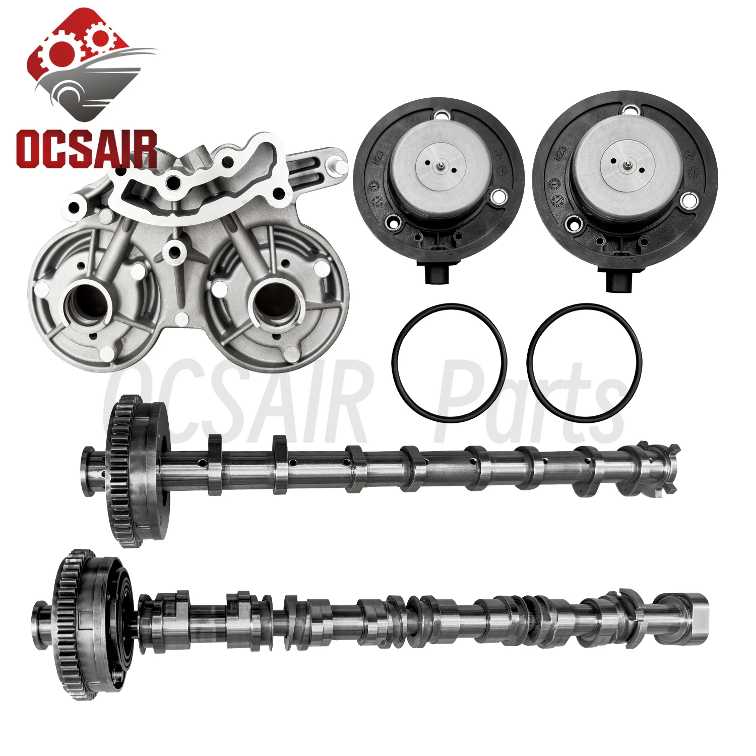 

Camshafts+Control Valve+Magnet & Bearing Kit for Golf Passat Sharan A1 A3 S6 Q5 Skoda Seat Porsche 06K109022R 06L109021H