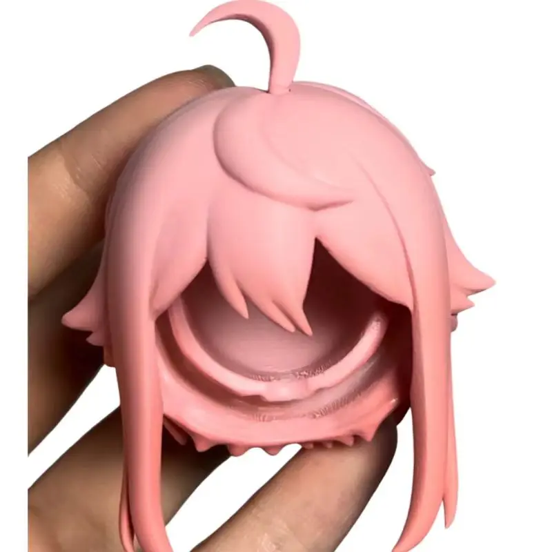 Himemiya Tori OB11 Pink Hair Stars Ob22 Meatball head Faceplate GSC removable Wig Doll Handmade Cosplay DIY Accessories