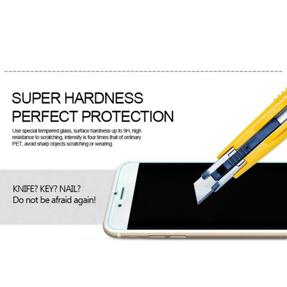 2PCS Screen Protector For iPhone 14 13 12 11 Tempered Glass For iPhone 18 17 16 15 Anti-Shatter Water-Resistant HD Anti-Scratch - view 6