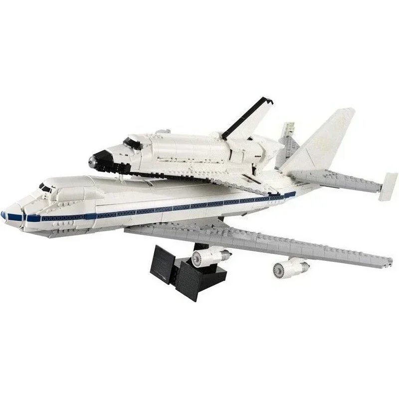 

Наборы строительных блоков Shuttle Carrier Aircraft Plane, совместимые с частицами 10360, подходящие рождественские подарки