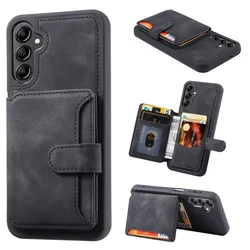 A55 A56 A36 A35 5G RFID Leather Wallet Case For Samsung Galaxy A55 A54 A34 A35 A25 A15 A53 A24 A14 S26 Ultra S25 Plus Back Cover