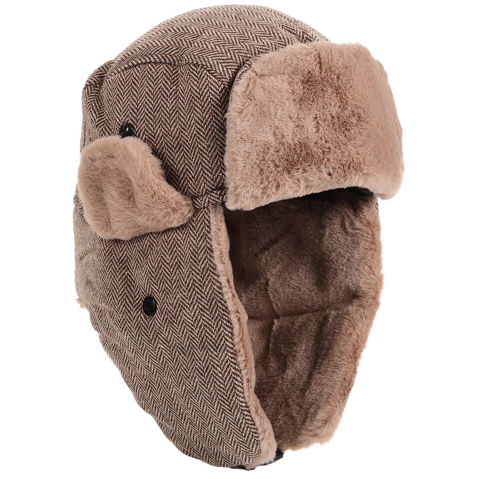 

Warm Cotton Hat for Winter Thickened Unisex Windproof Headgear Skiing Snowboarding Outdoor Cap Thick Warm Neck Cover No