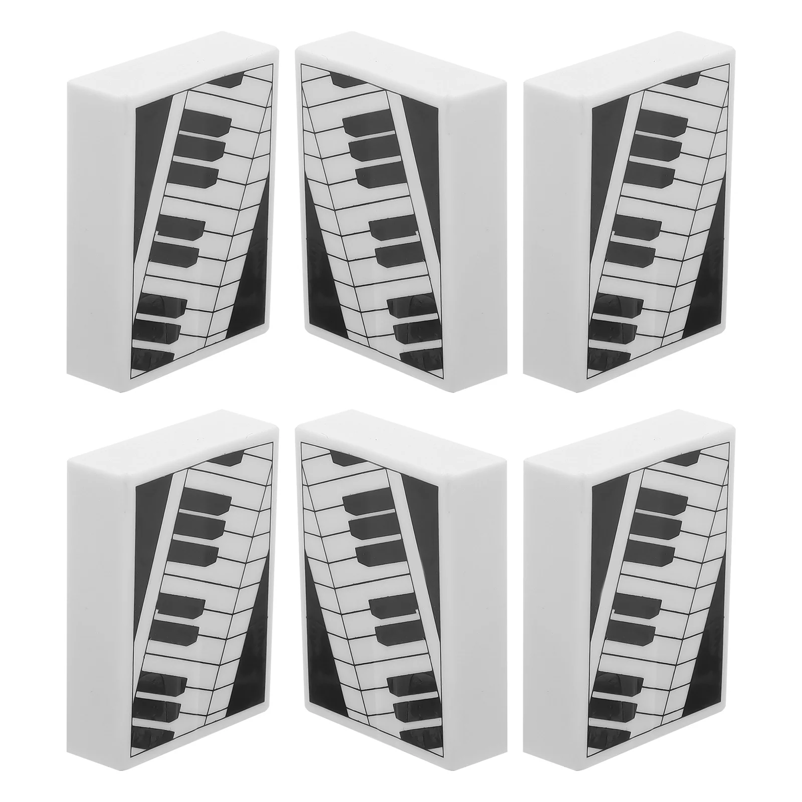 

6 Pcs Eraser Rubber School Stationery Material Drawing Art Eraser School Stationery Gift Sketching Painting Student