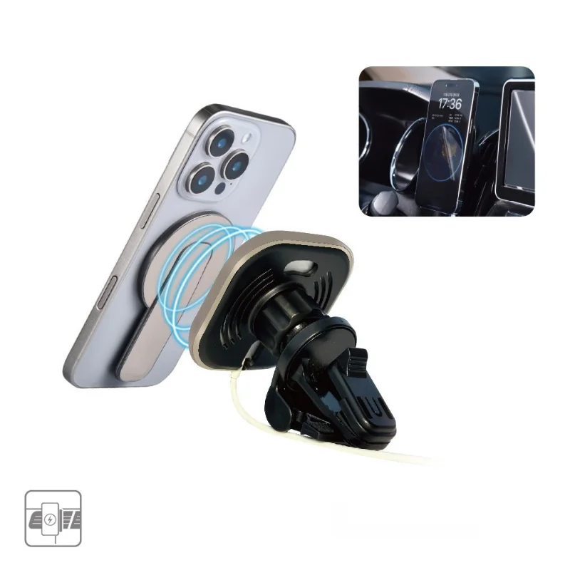 Tragbarer Magnetischer Fingerring-Handyhalter Luxuriöser Abnehmbarer Griff-Ständer für iPhone Leder-Handyhalterung Magnetische Faltbare Halterung – Detail 6