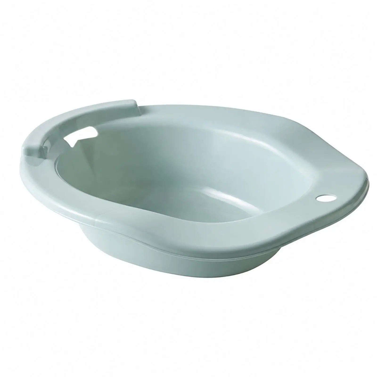 Sitz Bath Basin Toilet-Compatible Sitz Bath Lightweight Seated Soaking Basin for Recovery Patients, Home Washroom, Everyday