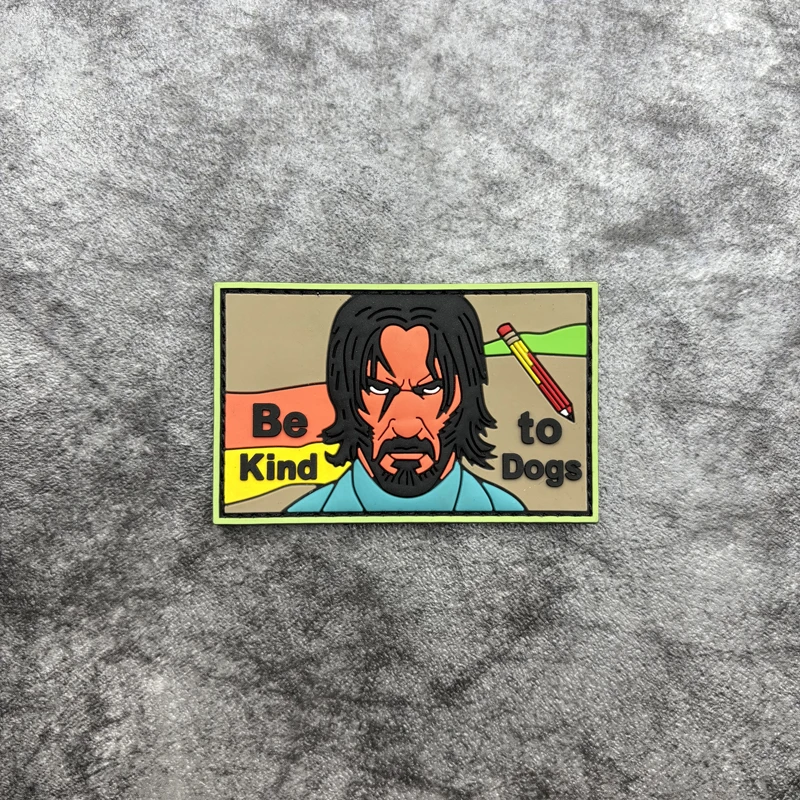 Parche adhesivo de material de PVC con patrón de hombre apasionado, insignia de goma suave, con cierre de gancho y bucle en la parte posterior, adecuado para bolsos, mochilas, chalecos y decoración de ropa, parche bordado