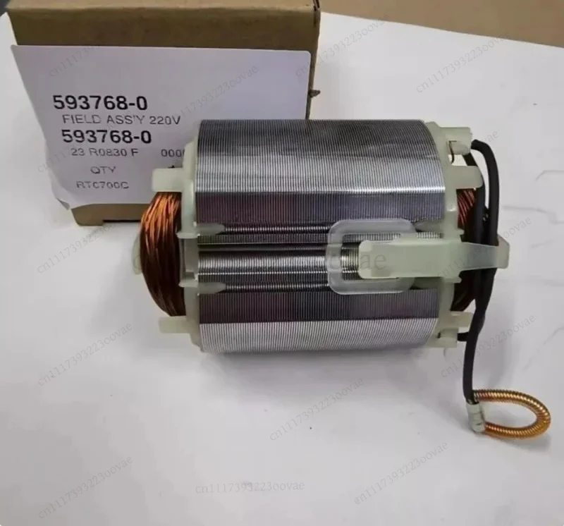 Df Replacement Rotor Stator Assembly for Trimming Machine RT0700C RT0702C 220V Electric Wood Trimmer Spare Parts Accessories