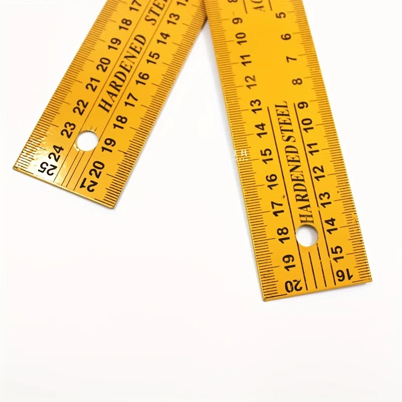 Metal Carpentry Squares, L-Shaped Frame Right Angle Ruler, Durable Steel Square Tool for Woodworking and Framing