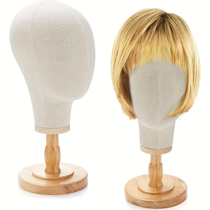 

Professional Wig Stand with Head Mold - 22.6-inch Mannequin Head, Sturdy and Suitable for Hair Styling,wig Making,hats, Headwear