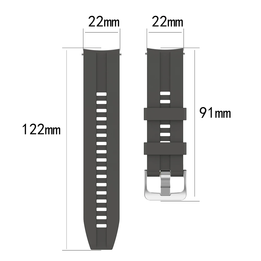 22mm Watch Band For Huawei Watch GT GT 2 46mm Smart Watch Strap Replacement Bracelet Watchband for Huawei GT3 Pro 46mm