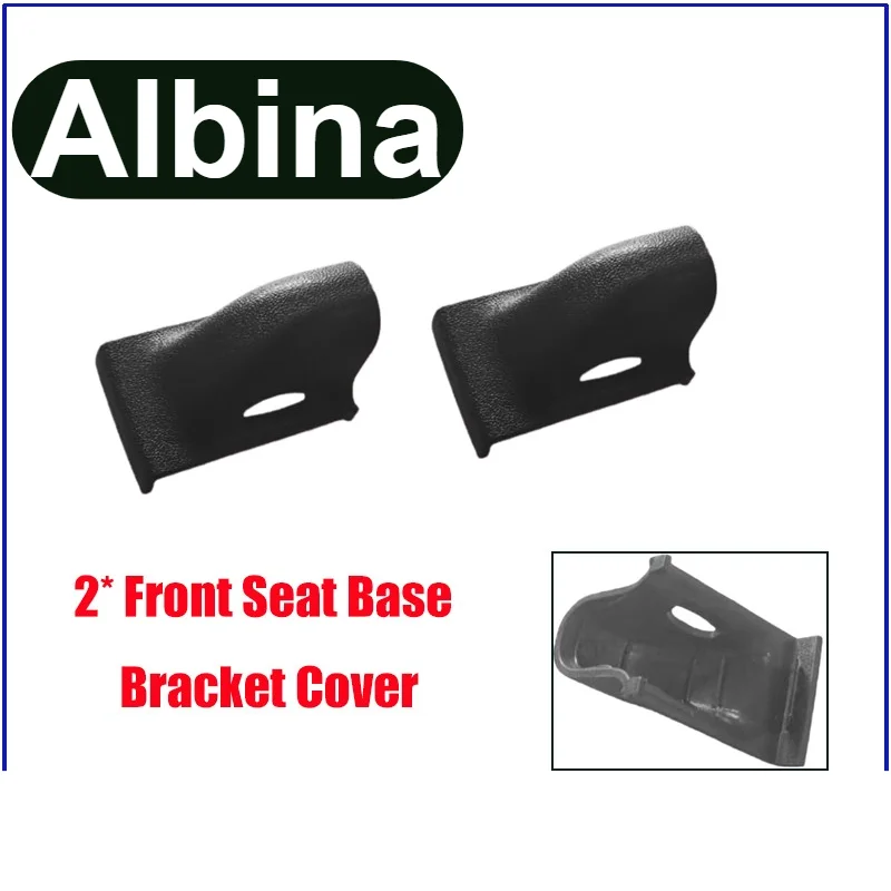 LR153330 2Pcs Front Seat Track Mount Bracket Cover Cap Fit For Land Rover Range Rover Sport L461 2022‑2025 Interior Trim Cover