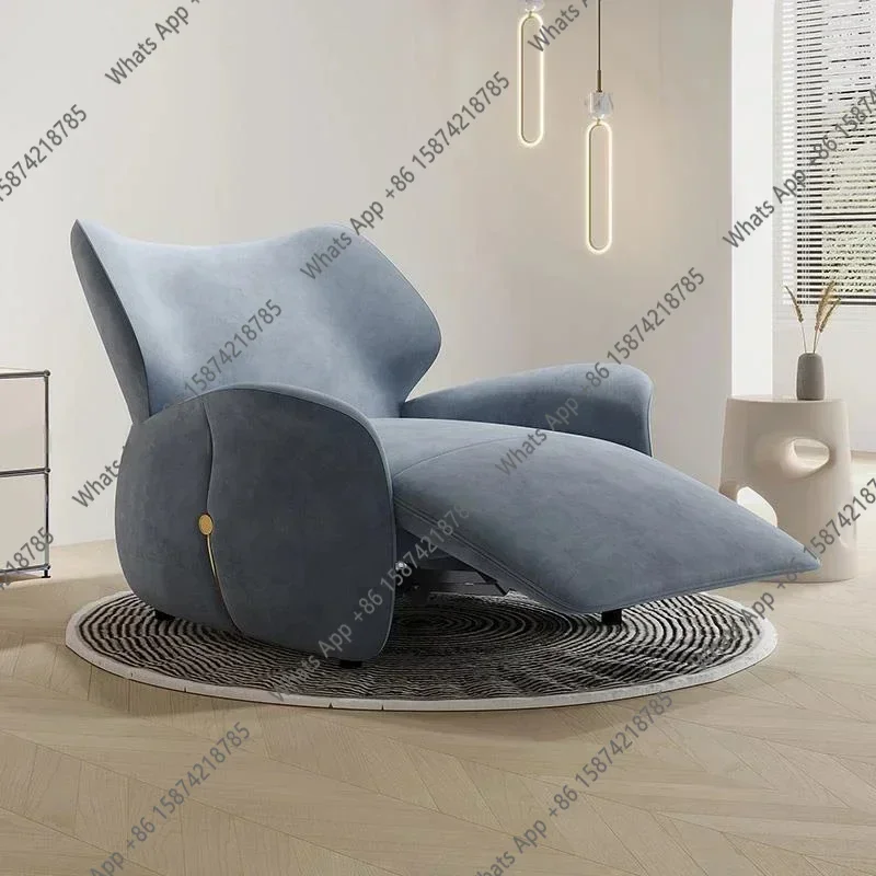 Sillón N67 J Puffs para Sala de Estar, Moderno, Eléctrico, de Lujo, para Oficina, Reclinable, Chaise Longue, Sofá